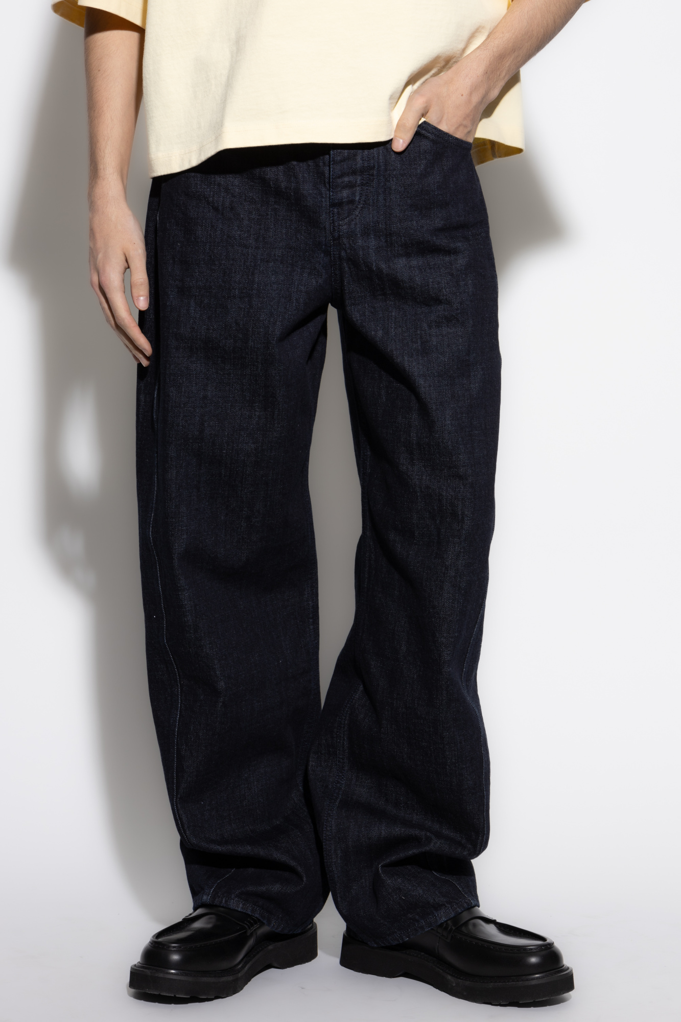【JACQUEMUS】ジーンズ ダークネイビー Jacquemus Jeans Le De-Nimes Mirada | Men's Clothing | Vitkac